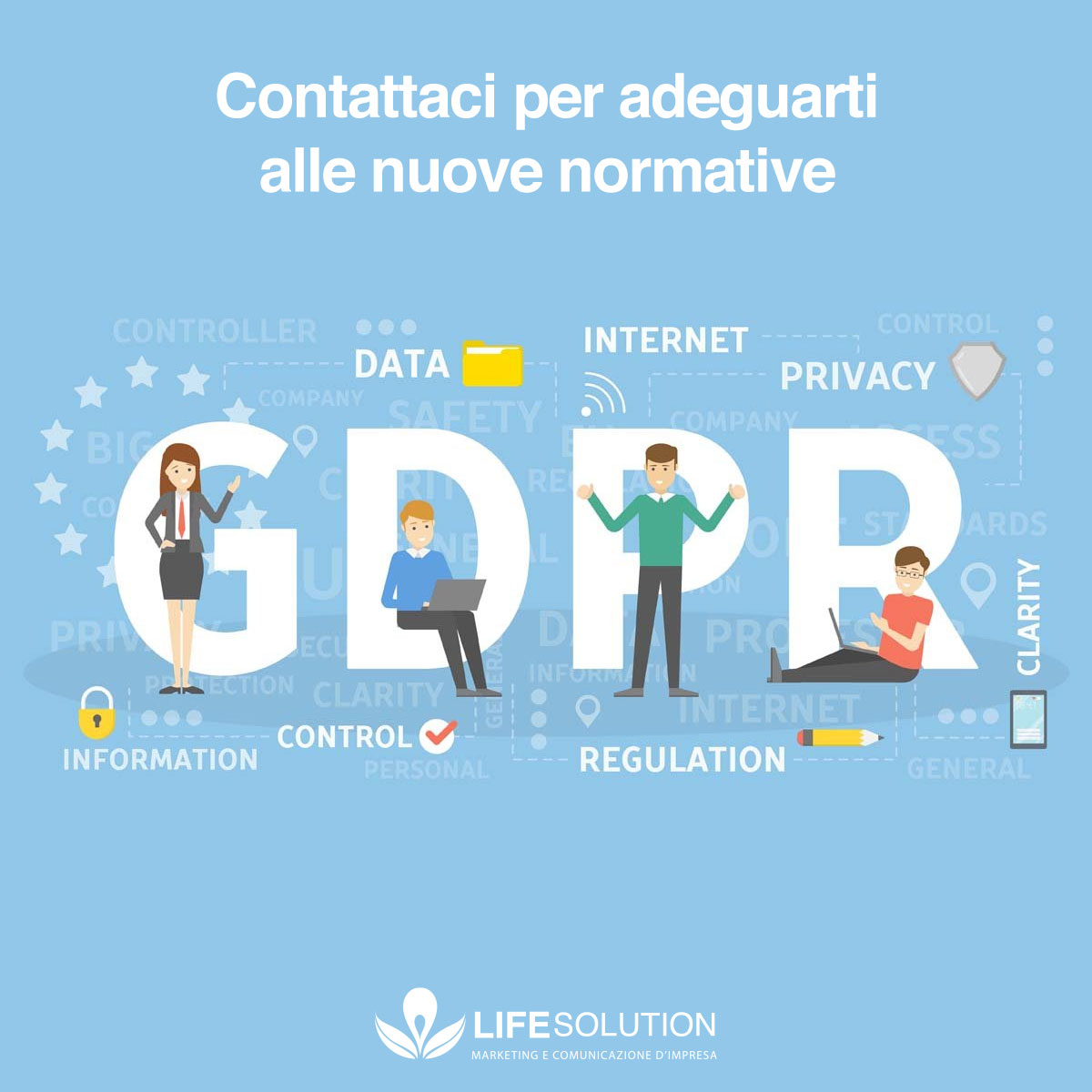 Adegua adesso la tua impresa alle nuove normative GDPR.